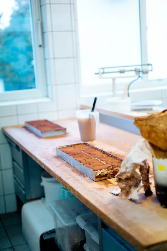 Tiramisu in der Backstube